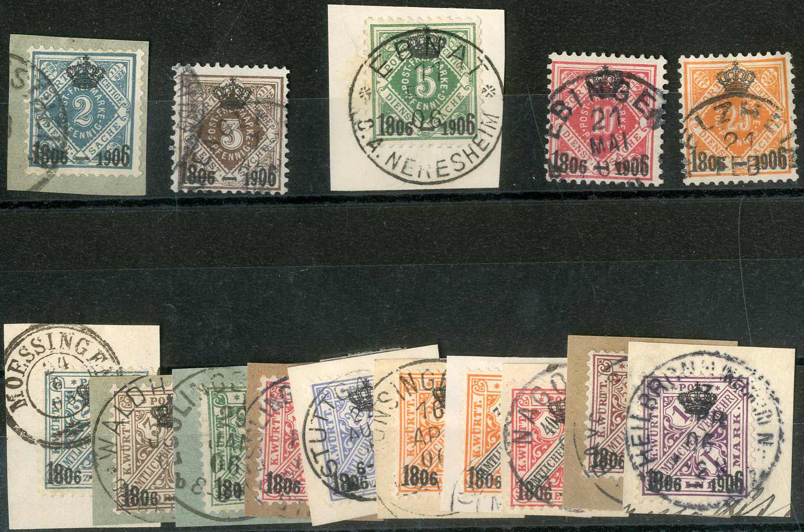 Lot 541 - altdeutschland württemberg - Karl Pfankuch & Co. auction #222 Lot 541 - altdeutschland württemberg - Karl Pfankuch & Co. auction #222