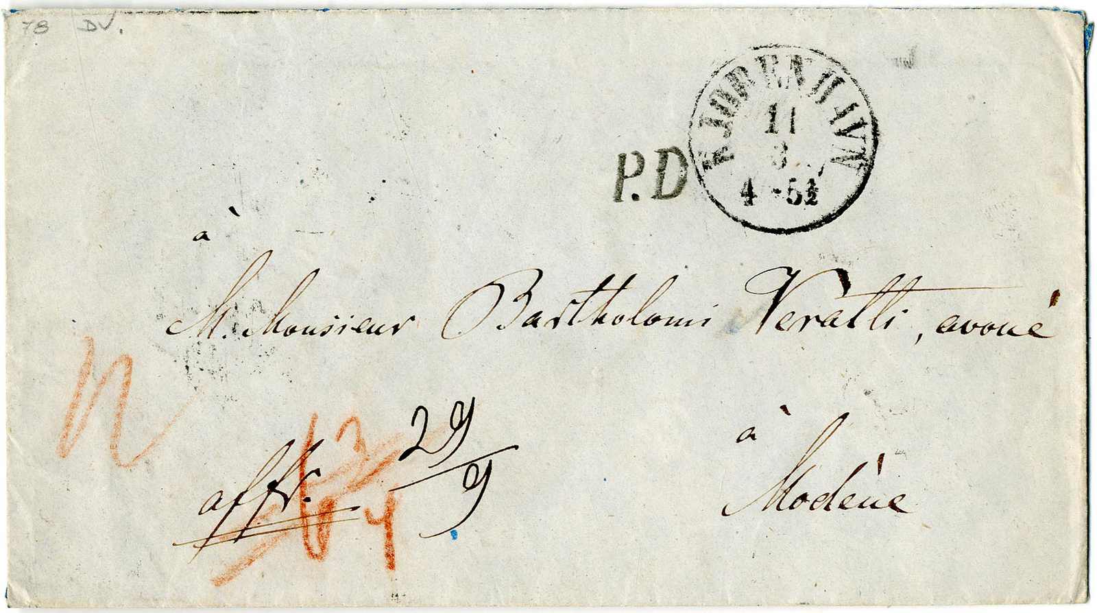 Lot 565 - , Transitstempel - Karl Pfankuch & Co. auction #222 Lot 565 - , Transitstempel - Karl Pfankuch & Co. auction #222
