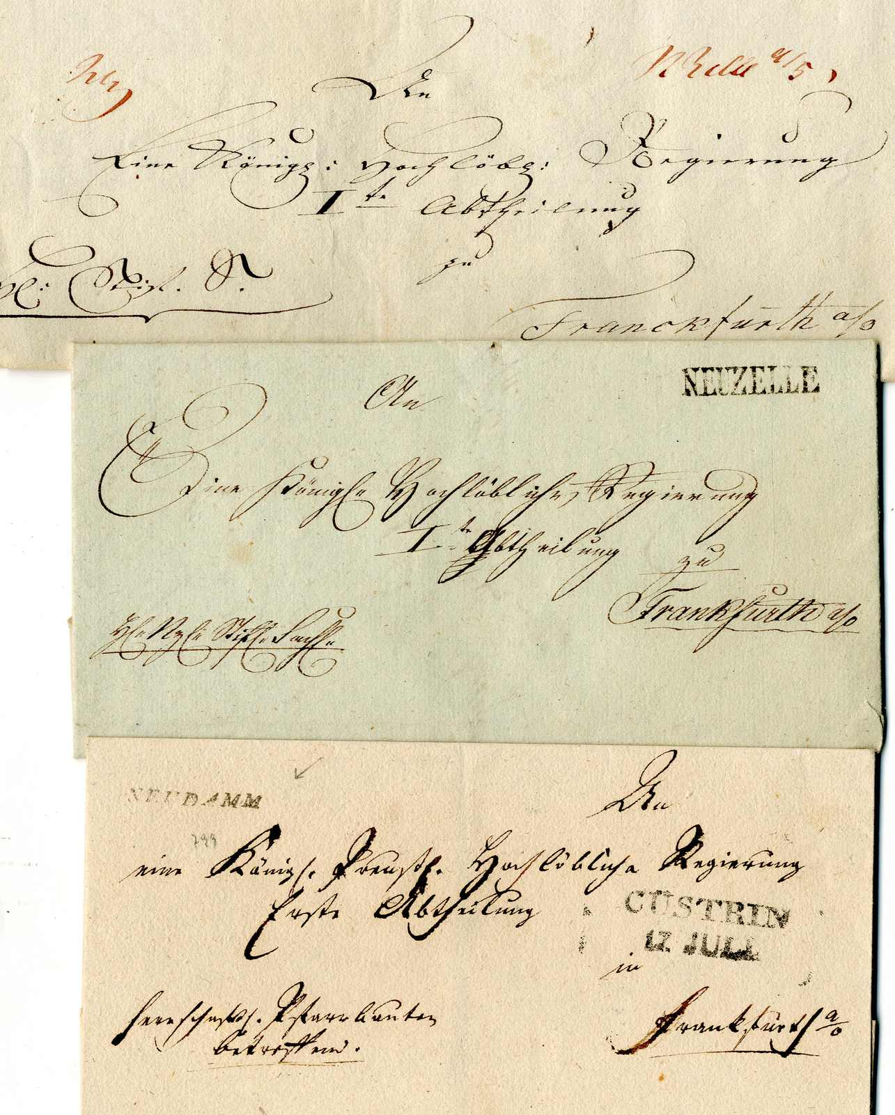Lot 375 - Altdeutschland Preussen, Vorphilatelie - Karl Pfankuch & Co. auction #222 Lot 375 - Altdeutschland Preussen, Vorphilatelie - Karl Pfankuch & Co. auction #222