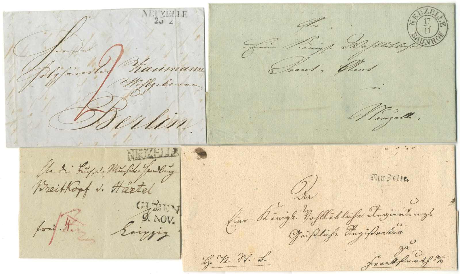 Lot 377 - Altdeutschland Preussen, Vorphilatelie  -  Karl Pfankuch & Co. auction #222