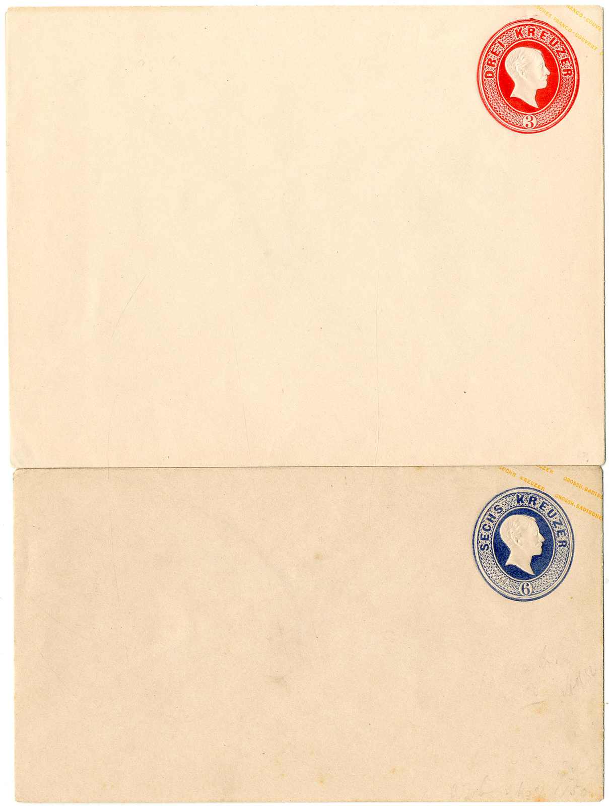 Lot 60 - Altdeutschland Baden, Ganzsachen  -  Karl Pfankuch & Co. auction #222