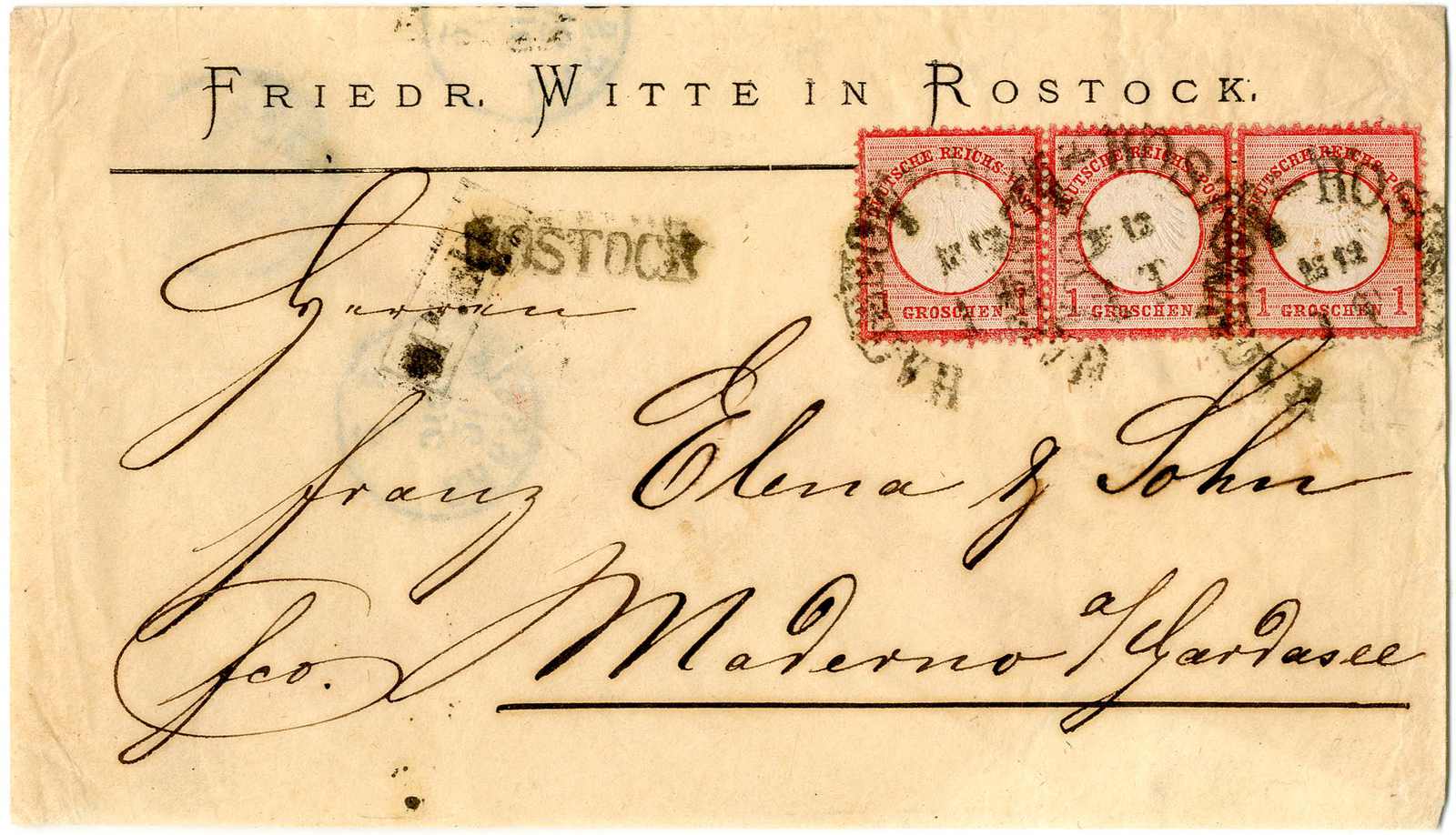 Lot 575 - Deutsches Reich - Karl Pfankuch & Co. auction #222 Lot 575 - Deutsches Reich - Karl Pfankuch & Co. auction #222