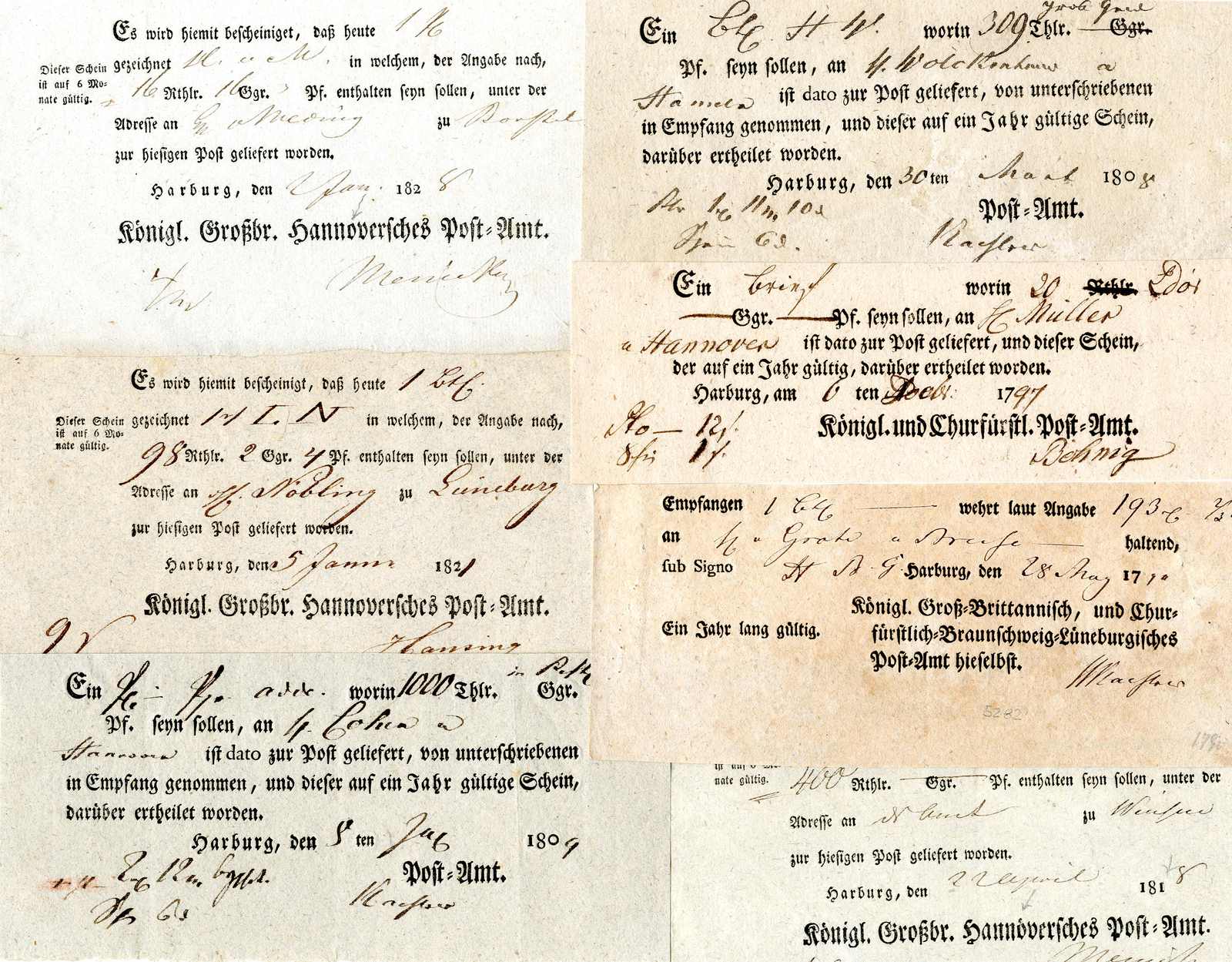 Lot 265 - Altdeutschland Hannover, Vorphilatelie - Karl Pfankuch & Co. auction #222 Lot 265 - Altdeutschland Hannover, Vorphilatelie - Karl Pfankuch & Co. auction #222