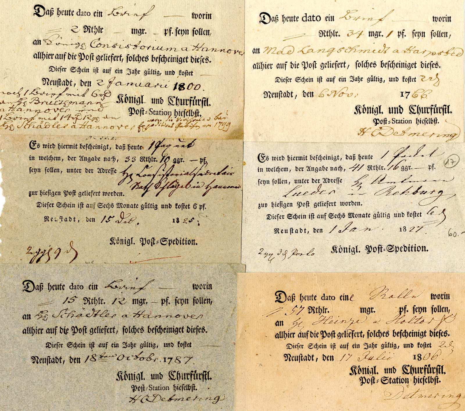 Lot 261 - Altdeutschland Hannover, Vorphilatelie - Karl Pfankuch & Co. auction #222 Lot 261 - Altdeutschland Hannover, Vorphilatelie - Karl Pfankuch & Co. auction #222