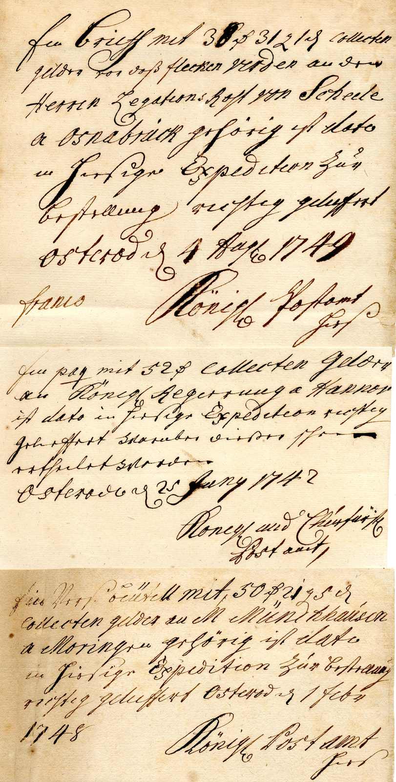 Lot 255 - Altdeutschland Hannover, Vorphilatelie - Karl Pfankuch & Co. auction #222 Lot 255 - Altdeutschland Hannover, Vorphilatelie - Karl Pfankuch & Co. auction #222