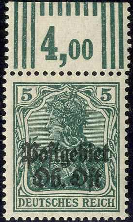 Lot 1557 - deutsche besetzung i. wk postgebiet ober ost - Karl Pfankuch & Co. auction #222 Lot 1557 - deutsche besetzung i. wk postgebiet ober ost - Karl Pfankuch & Co. auction #222