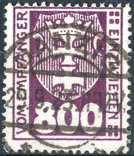 Lot 1613 - Danzig, Portomarken - Karl Pfankuch & Co. auction #222 Lot 1613 - Danzig, Portomarken - Karl Pfankuch & Co. auction #222