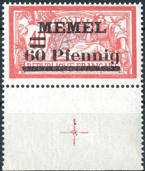 Lot 1626 - Memel - Karl Pfankuch & Co. auction #222 Lot 1626 - Memel - Karl Pfankuch & Co. auction #222