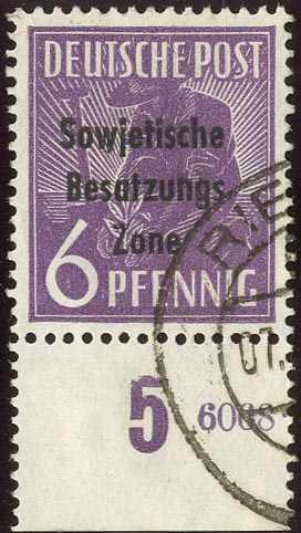 Lot 1195 - sowjetische zone  -  Karl Pfankuch & Co. auction #222
