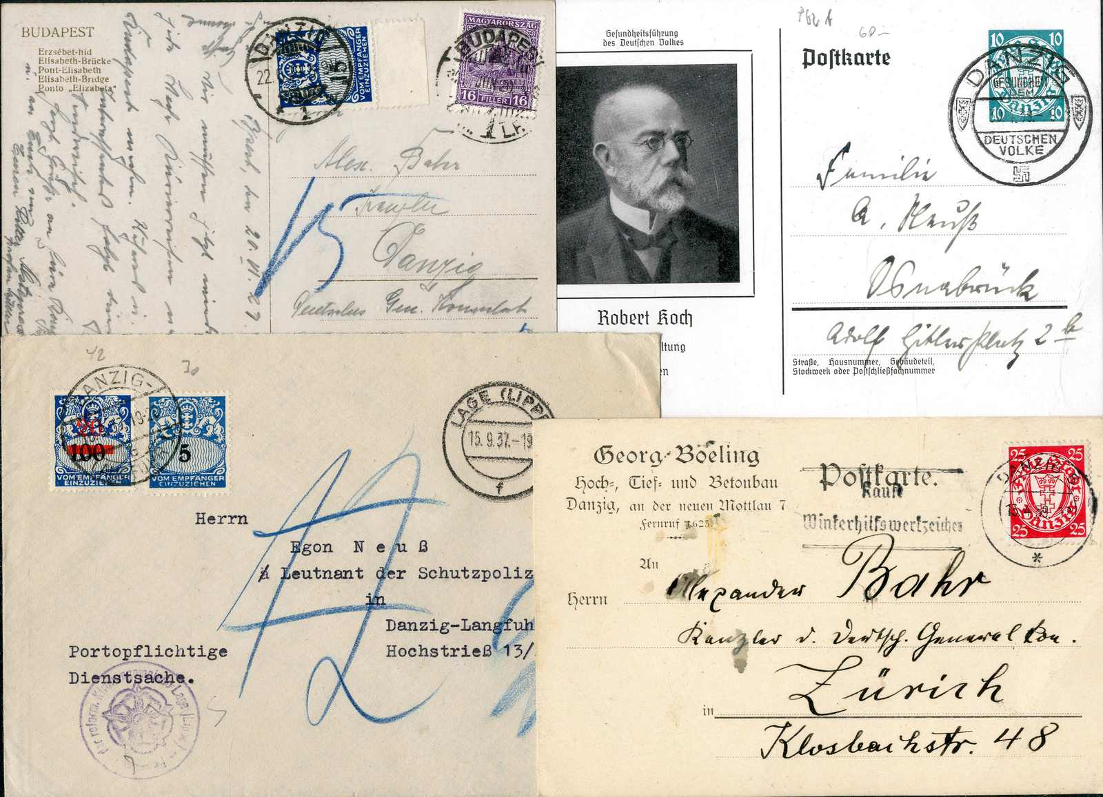 Lot 2772 - Danzig, Sammlungen  -  Karl Pfankuch & Co. auction #222