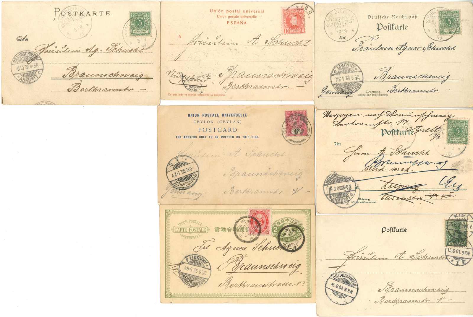 Lot 1551 - deutsche marine schiffspost - Karl Pfankuch & Co. auction #222 Lot 1551 - deutsche marine schiffspost - Karl Pfankuch & Co. auction #222