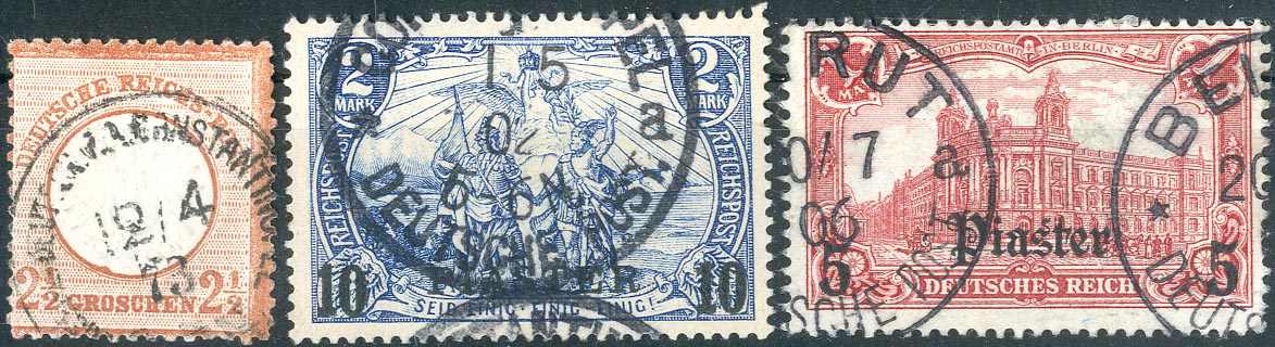 Lot 1324 - deutsche auslandspost türkei  -  Karl Pfankuch & Co. auction #222