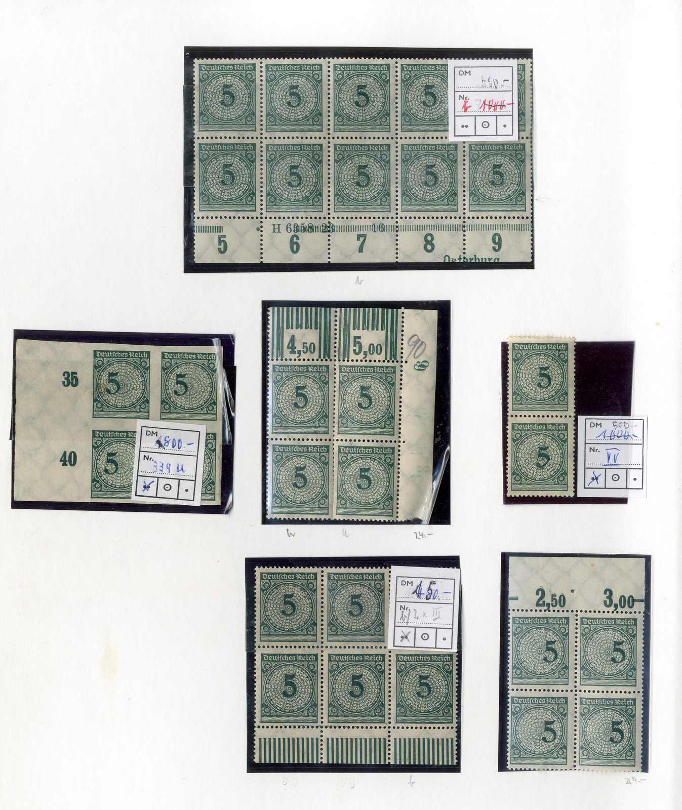 Lot 2656 - Deutsches Reich, Sammlungen - Karl Pfankuch & Co. auction #222 Lot 2656 - Deutsches Reich, Sammlungen - Karl Pfankuch & Co. auction #222
