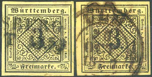 Lot 529 - altdeutschland württemberg - Karl Pfankuch & Co. auction #222 Lot 529 - altdeutschland württemberg - Karl Pfankuch & Co. auction #222