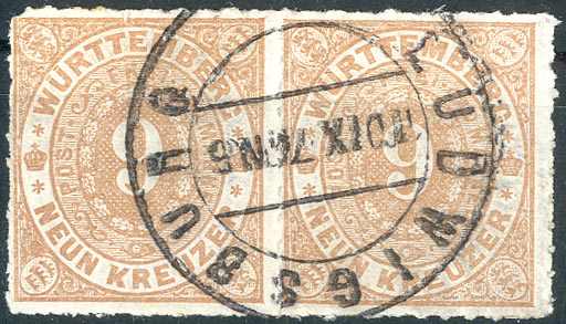Lot 537 - altdeutschland württemberg - Karl Pfankuch & Co. auction #222 Lot 537 - altdeutschland württemberg - Karl Pfankuch & Co. auction #222