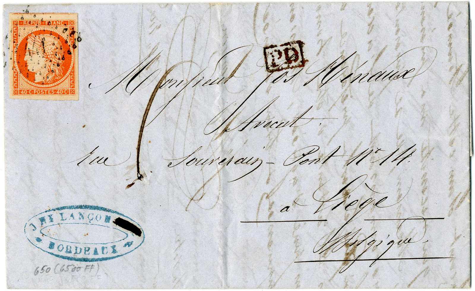 Lot 1742 - frankreich - Karl Pfankuch & Co. auction #222 Lot 1742 - frankreich - Karl Pfankuch & Co. auction #222