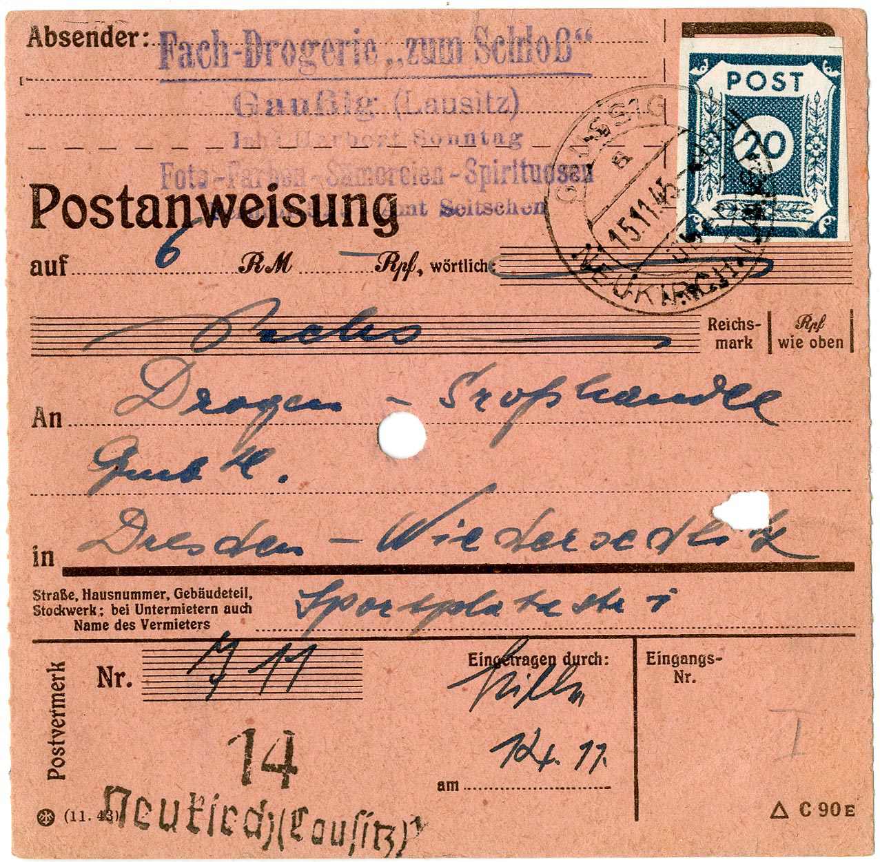 Lot 1163 - sowjetische zone - Karl Pfankuch & Co. auction #222 Lot 1163 - sowjetische zone - Karl Pfankuch & Co. auction #222
