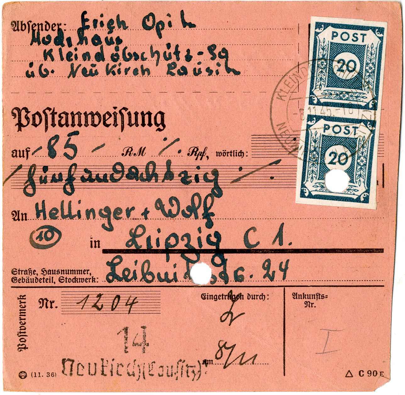 Lot 1165 - sowjetische zone - Karl Pfankuch & Co. auction #222 Lot 1165 - sowjetische zone - Karl Pfankuch & Co. auction #222