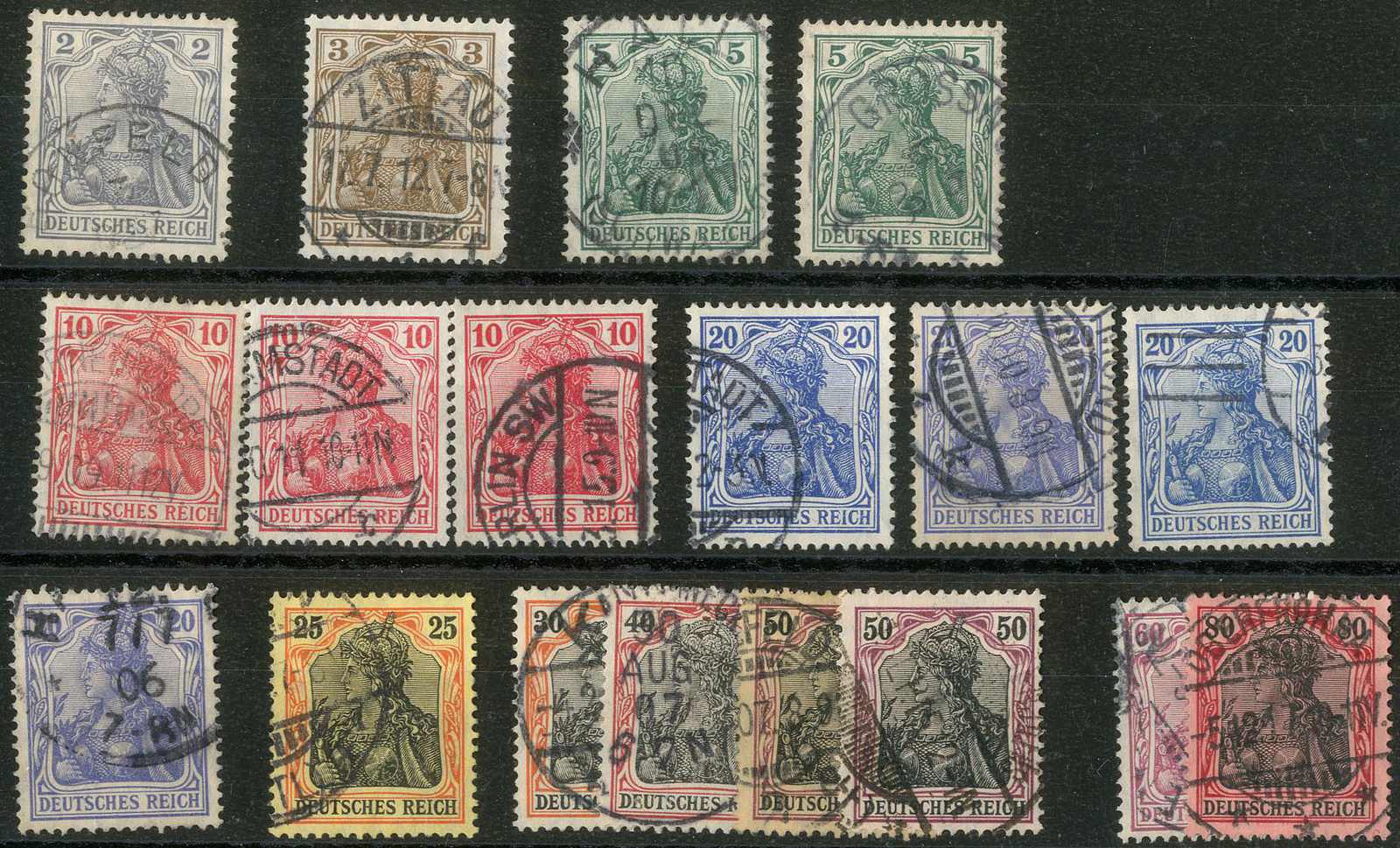 Lot 605 - Deutsches Reich - Karl Pfankuch & Co. auction #222 Lot 605 - Deutsches Reich - Karl Pfankuch & Co. auction #222
