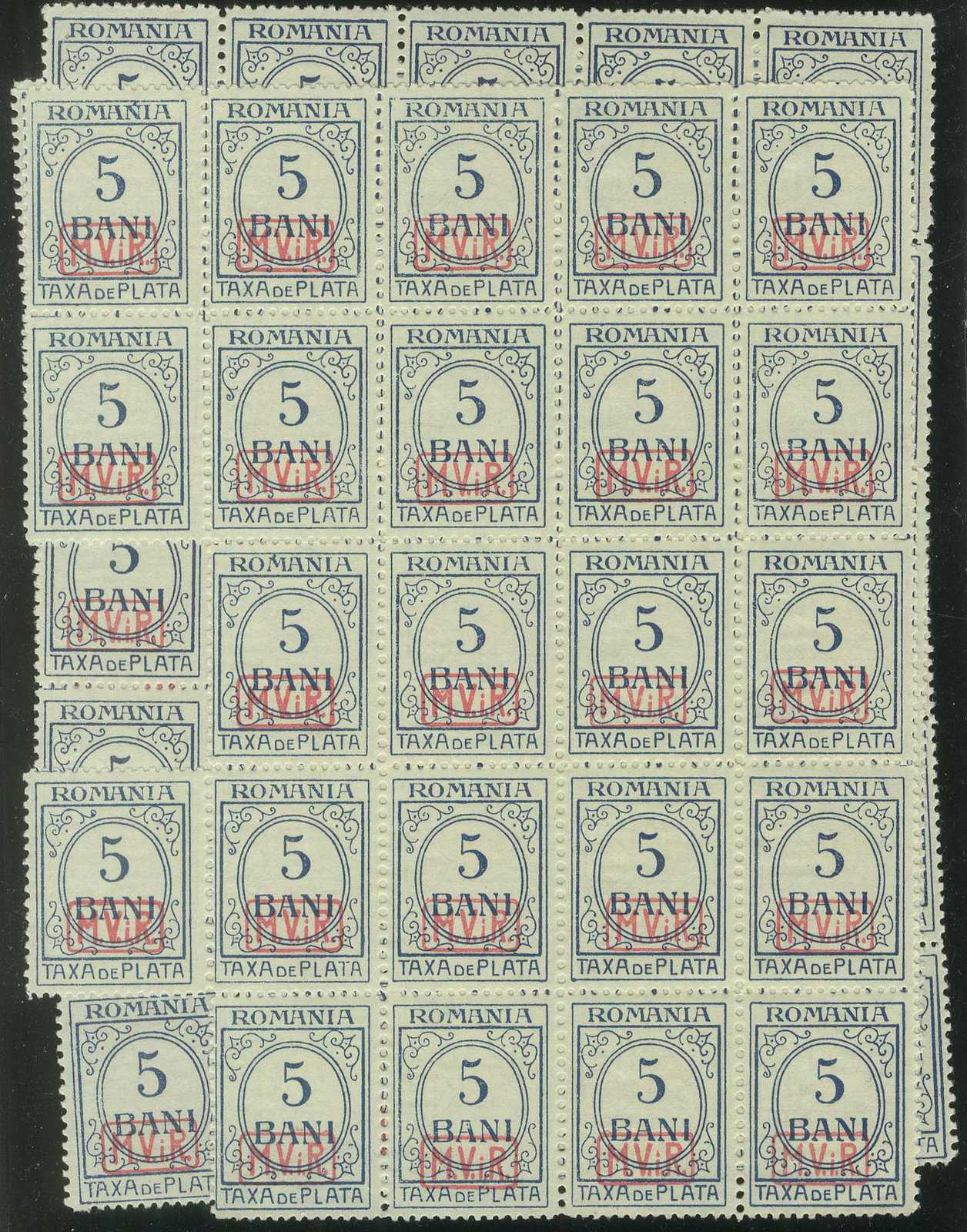 Lot 1561 - Deutsche Besetzung I. WK Rumänien, Portomarken  -  Karl Pfankuch & Co. auction #222