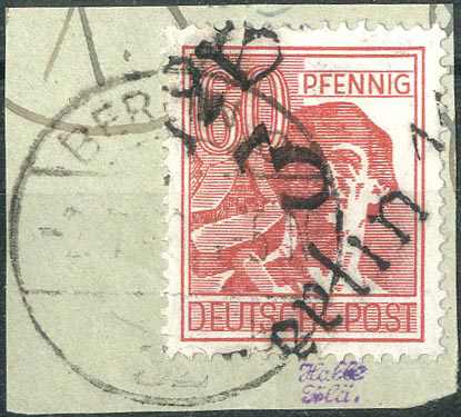 Lot 1124 - sbz handstempel versch. bezirke  -  Karl Pfankuch & Co. auction #222