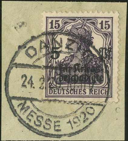 Lot 1590 - danzig - Karl Pfankuch & Co. auction #222 Lot 1590 - danzig - Karl Pfankuch & Co. auction #222