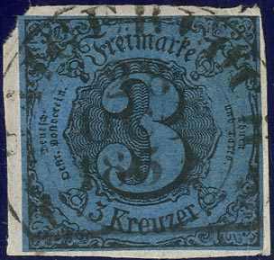 Lot 516 - Altdeutschland Thurn und Taxis, Stempel - Karl Pfankuch & Co. auction #222 Lot 516 - Altdeutschland Thurn und Taxis, Stempel - Karl Pfankuch & Co. auction #222