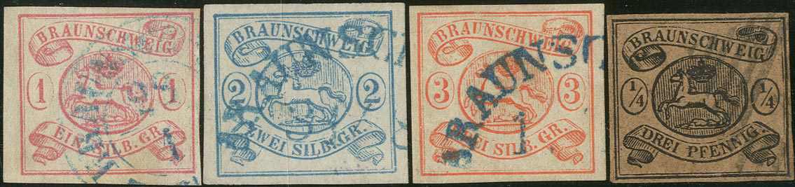 Lot 165 - altdeutschland braunschweig - Karl Pfankuch & Co. auction #222 Lot 165 - altdeutschland braunschweig - Karl Pfankuch & Co. auction #222