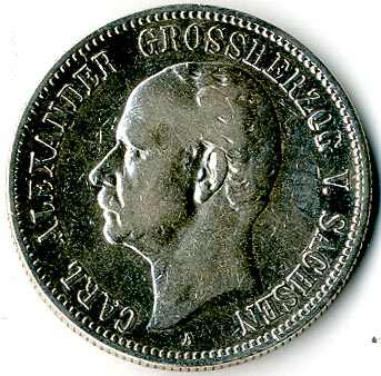 Lot 2168 - Europa - Deutschland - Deutsches Kaiserreich - Sachsen - Weimar - Eisenach  -  Karl Pfankuch & Co. auction #222