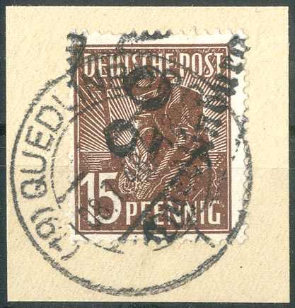Lot 1127 - sbz handstempel versch. bezirke  -  Karl Pfankuch & Co. auction #222