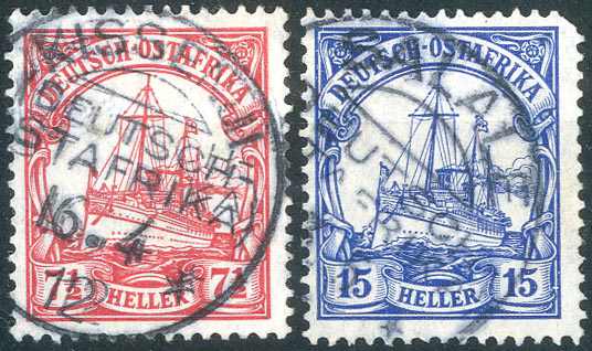 Lot 1410 - Deutsche Kolonien Ostafrika, Stempel  -  Karl Pfankuch & Co. auction #222