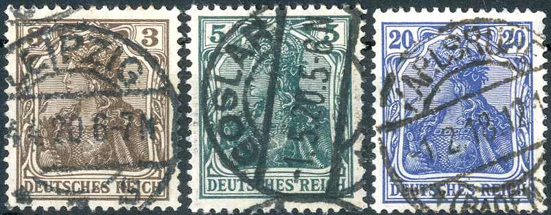 Lot 606 - Deutsches Reich - Karl Pfankuch & Co. auction #222 Lot 606 - Deutsches Reich - Karl Pfankuch & Co. auction #222