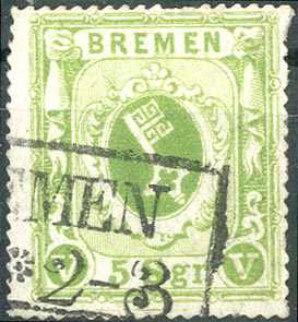 Lot 242 - altdeutschland bremen - Karl Pfankuch & Co. auction #222 Lot 242 - altdeutschland bremen - Karl Pfankuch & Co. auction #222