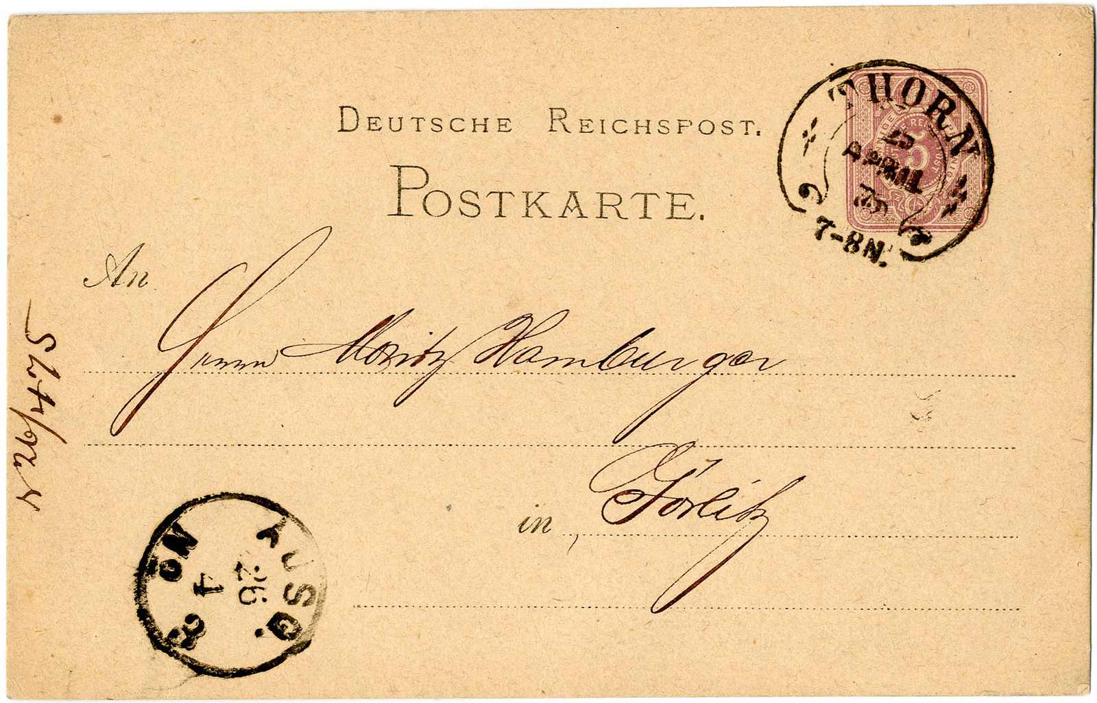 Lot 554 - Deutsches Reich, Hufeisenstempel  -  Karl Pfankuch & Co. auction #222