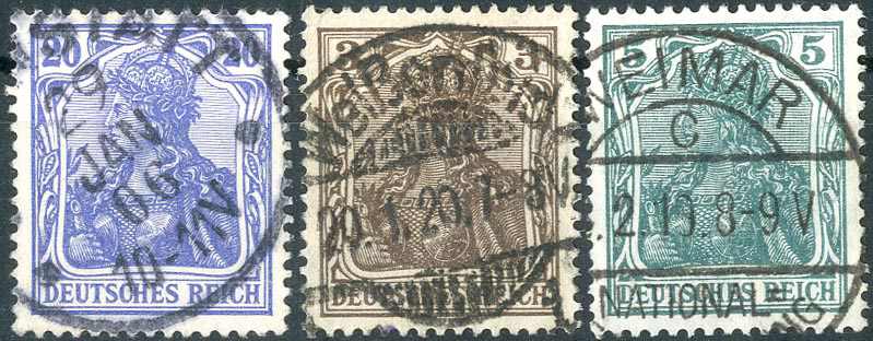 Lot 603 - Deutsches Reich - Karl Pfankuch & Co. auction #222 Lot 603 - Deutsches Reich - Karl Pfankuch & Co. auction #222