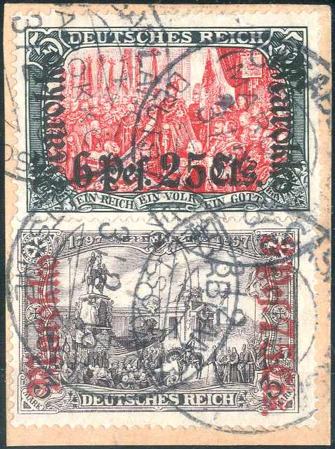 Lot 1321 - deutsche auslandspost marokko - Karl Pfankuch & Co. auction #222 Lot 1321 - deutsche auslandspost marokko - Karl Pfankuch & Co. auction #222
