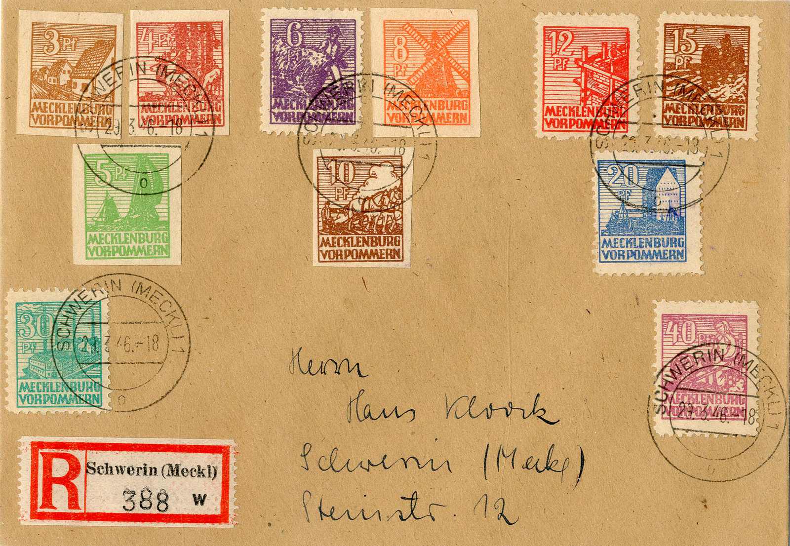 Lot 1139 - sowjetische zone - Karl Pfankuch & Co. auction #222 Lot 1139 - sowjetische zone - Karl Pfankuch & Co. auction #222