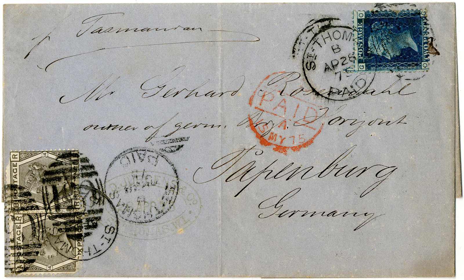 Lot 1948 - dänisch westindien - Karl Pfankuch & Co. auction #222 Lot 1948 - dänisch westindien - Karl Pfankuch & Co. auction #222
