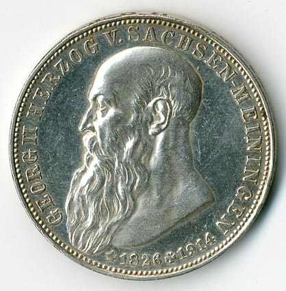 Lot 2167 - Europa - Deutschland - Deutsches Kaiserreich - Sachsen - Meiningen  -  Karl Pfankuch & Co. auction #222