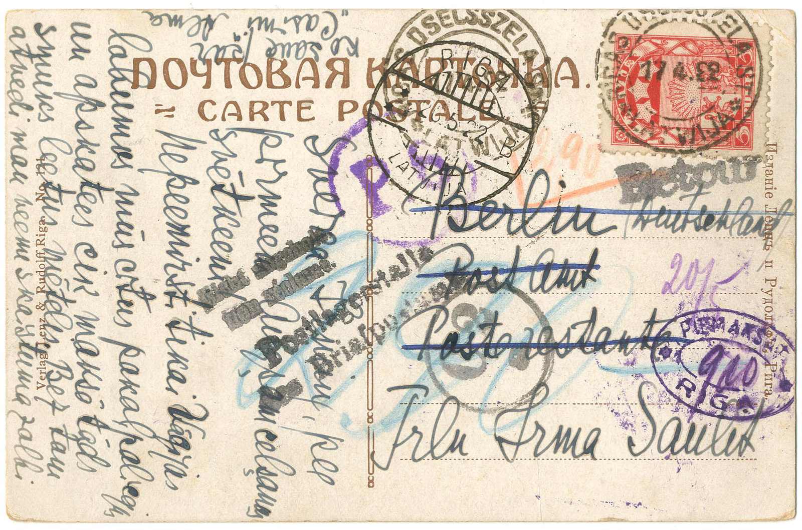 Lot 2839 - Lettland, Sammlungen - Karl Pfankuch & Co. auction #222 Lot 2839 - Lettland, Sammlungen - Karl Pfankuch & Co. auction #222