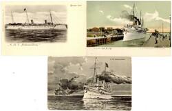 259: Deutsche Schiffspost allgemein - Postkarten