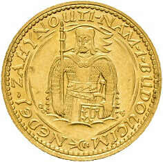1 Dukat 1923 St. Wenzel, Gold 986er, KM# 7, stg.Automatically ...