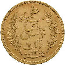 10 Francs 1891 A , Gold 900er, KM# 226, ss.Automatically generated ...