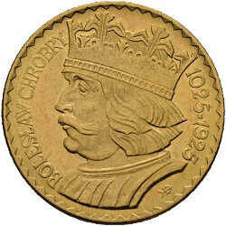 20 Zlotych Boleslaw l 1925, Gold 900er, Y# 33, vz.Automatically ...