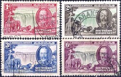 25. Thronjubiläum von König Georg V. 1935, kpl. Satz, sauber gest., ...