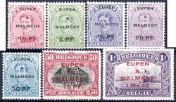 Freimarken 1920, kompletter Satz, sauber *, Pracht, M€ 50,-