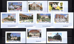 Meißen: Paketria- Post, 2008 Burgen und Schlösser kompletter Satz ...