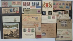 Partie Briefe u. Karten meist Bedarf, auch gute Sonderbelege und 2 ...