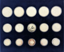 Mexico 89 die offizielllen Silbergedenkmünzen zur Fussbal WM 1986, ...