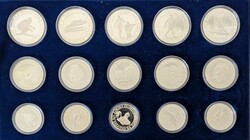 Die offizielllen Silbergedenkmünzen zur Winterolympiade 1984 in ...